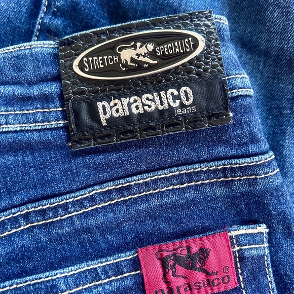 Parasuco Y2K Mid-Rise Boot Cut Jeans Vintage Size 28 - Picture 6 of 8